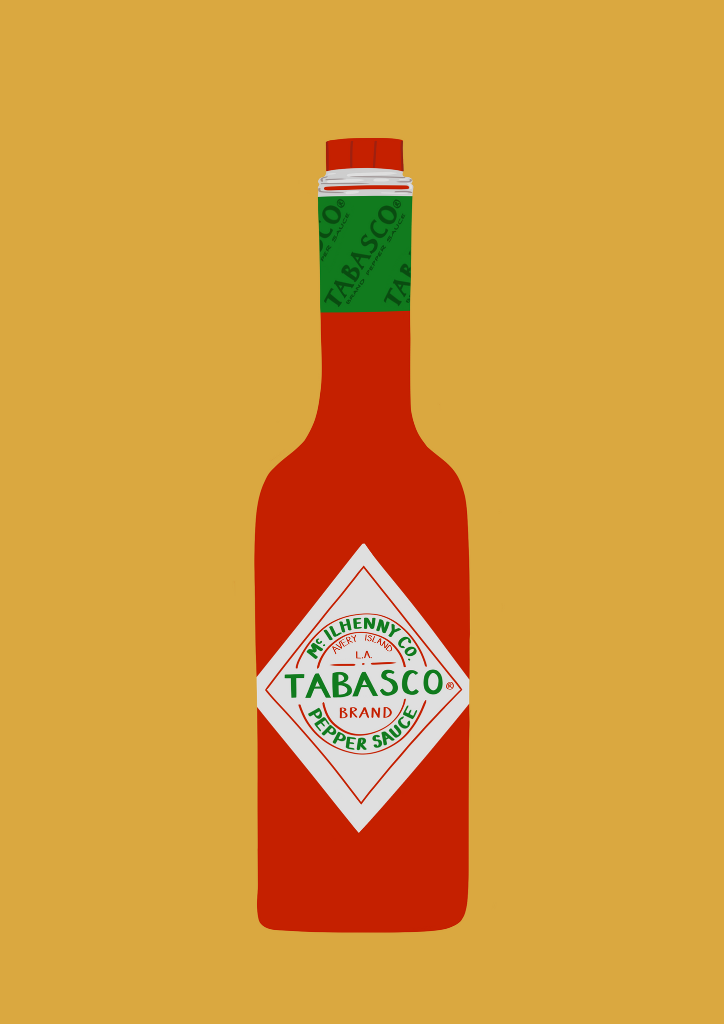 Tabasco Hot Sauce print