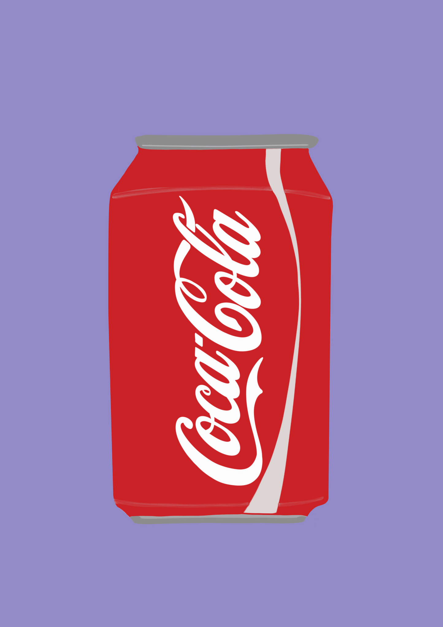 Coca Cola can print