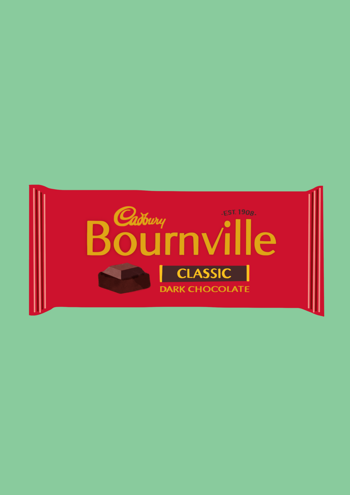 Cadbury Bournville print