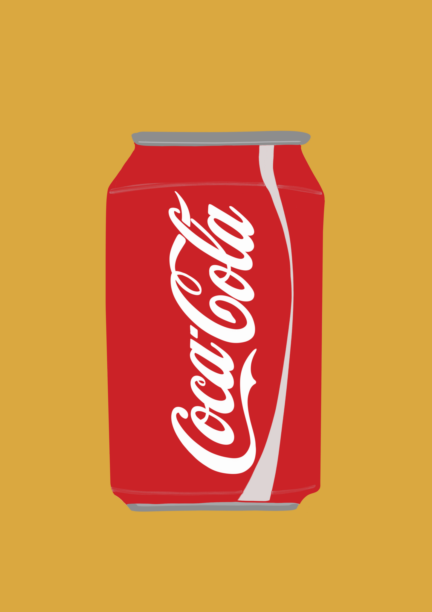 Coca Cola can print