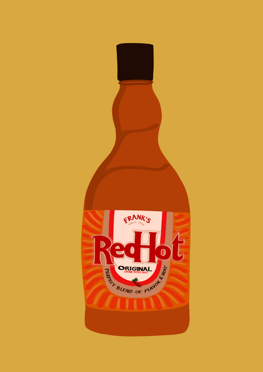 Frank’s Red Hot Sauce print