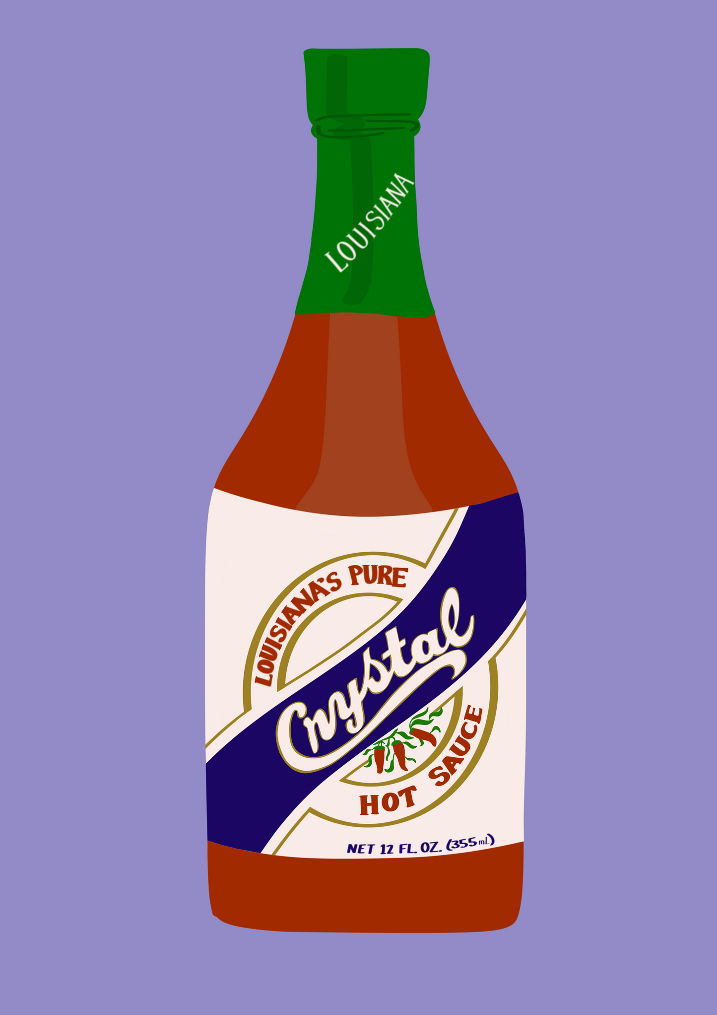 Crystal Hot Sauce print