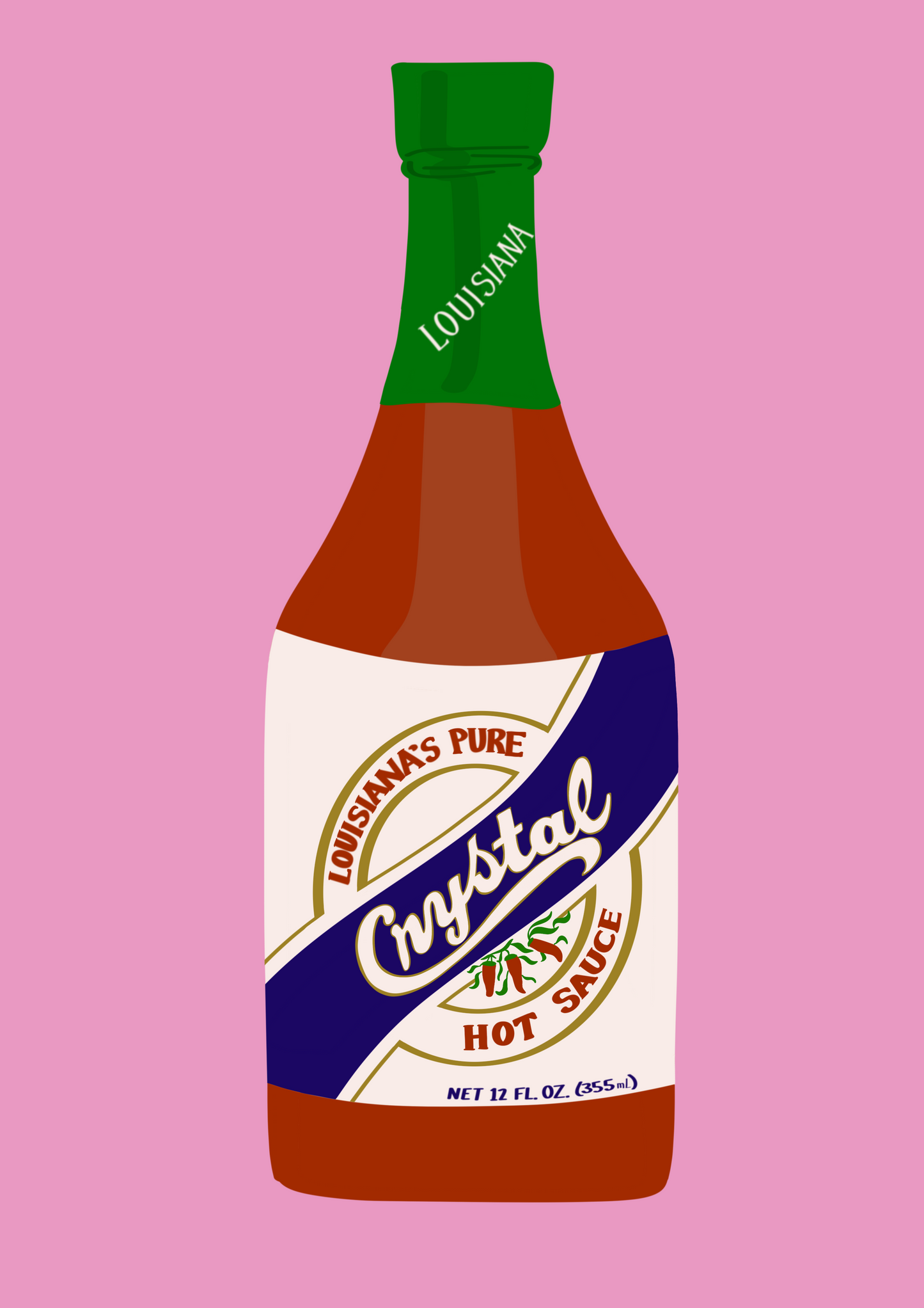 Crystal Hot Sauce print