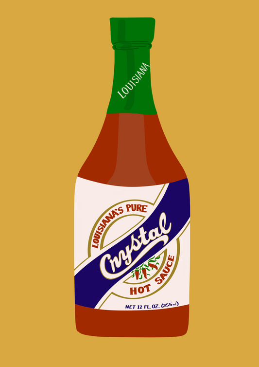 Crystal Hot Sauce print