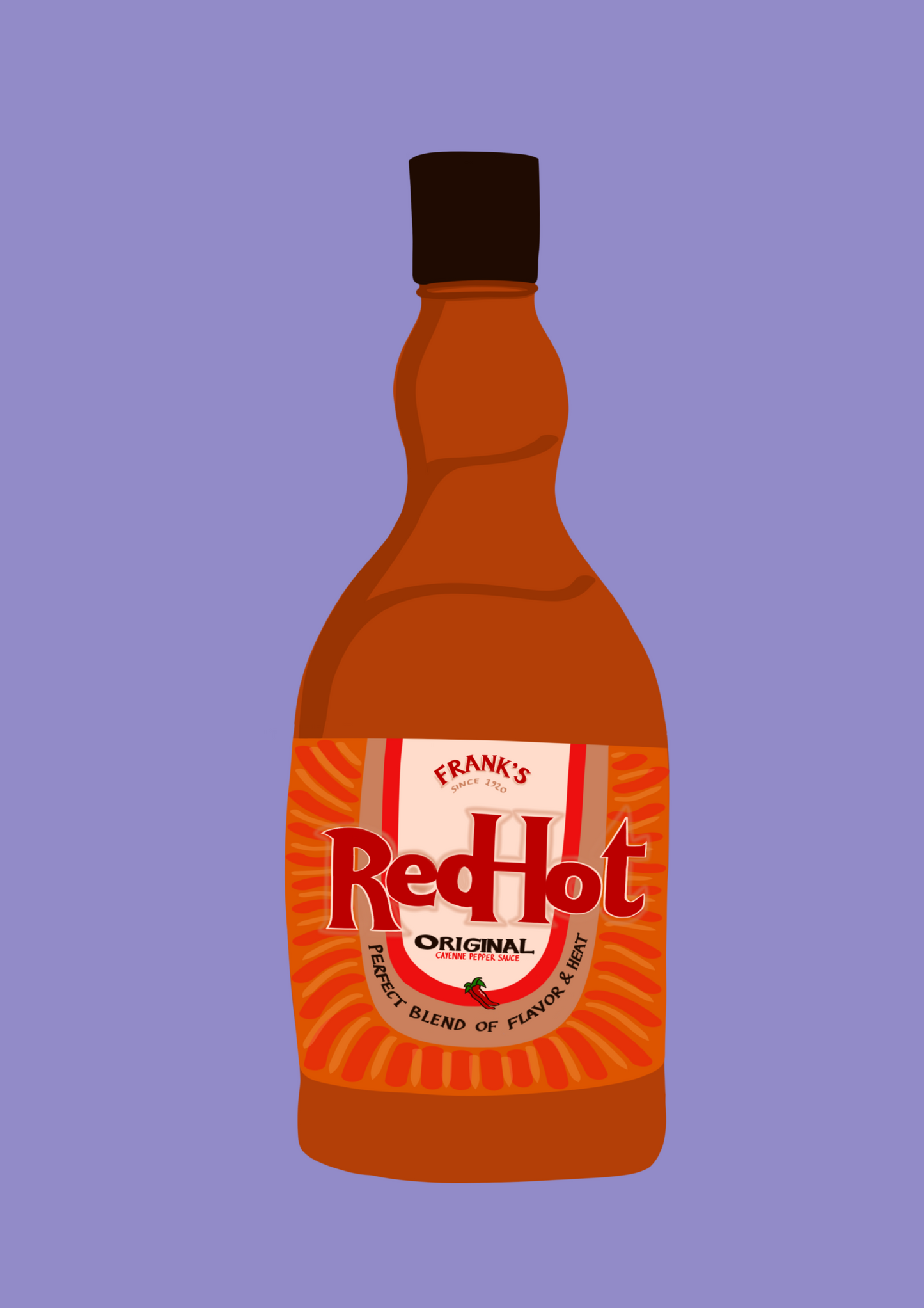 Frank’s Red Hot Sauce print