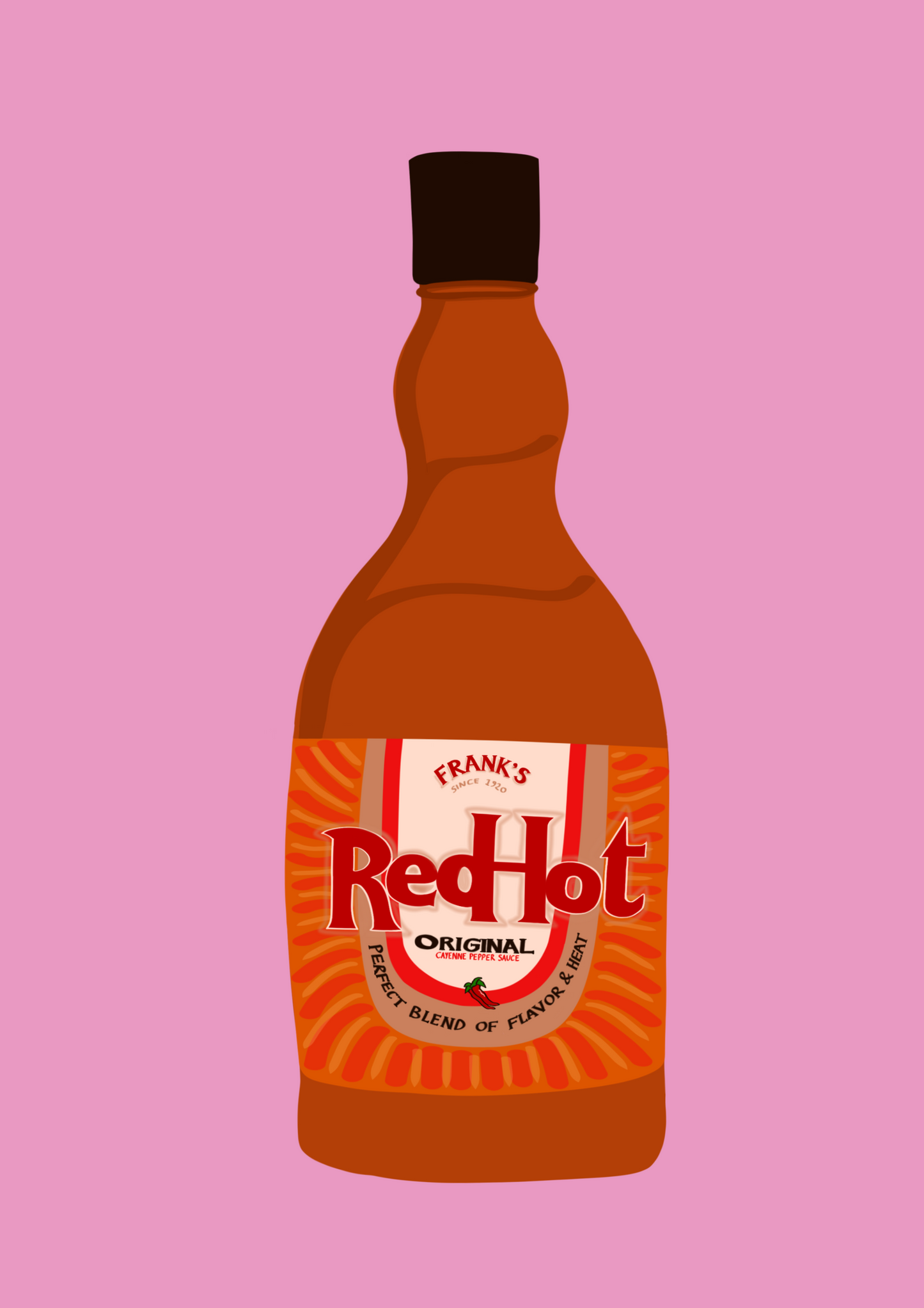 Frank’s Red Hot Sauce print