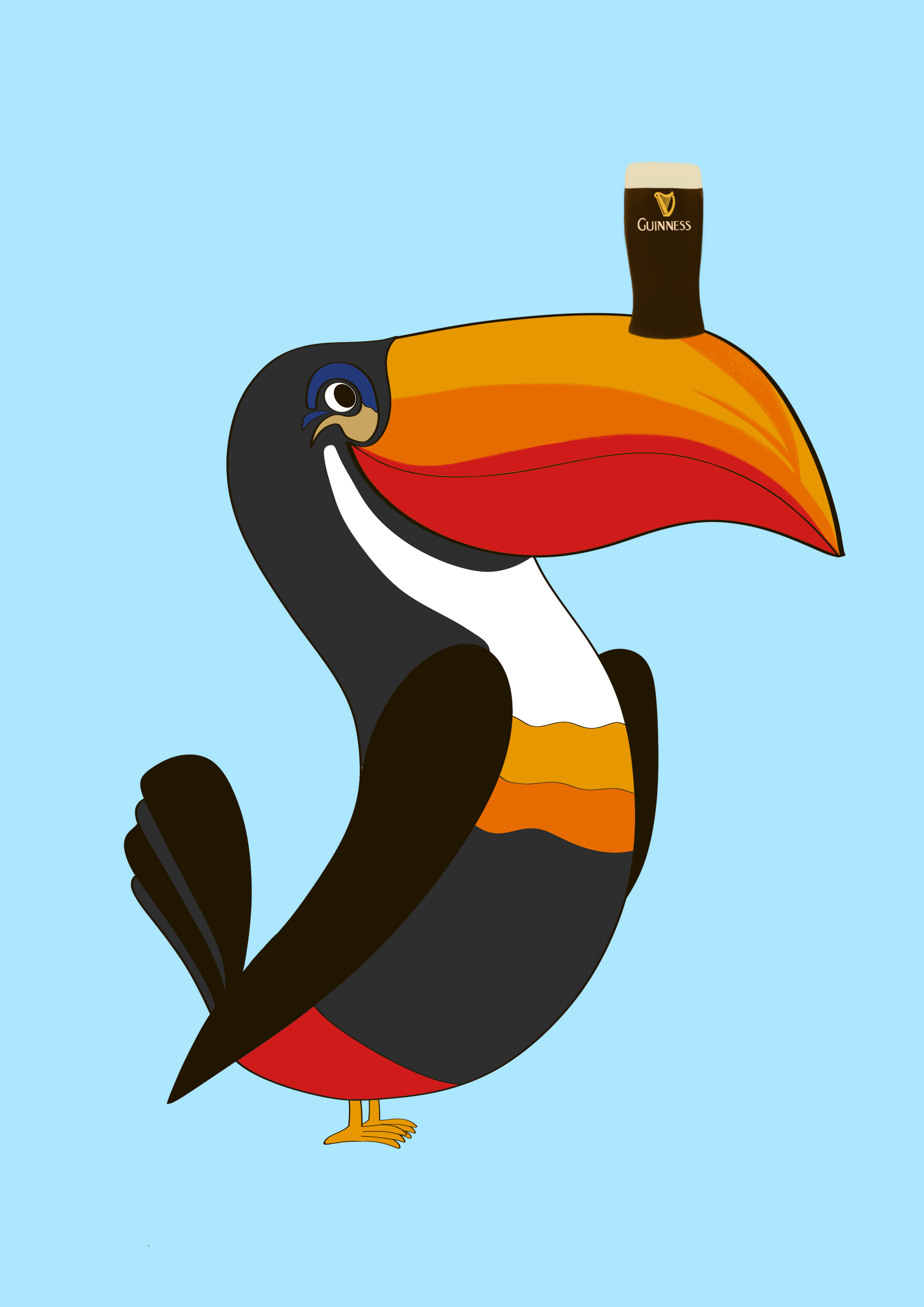 Guinness® - ini bicchiere da pinta tucano, 2 pezzi Guinness® - ini bicchiere da pinta tucano, 2 pezzi